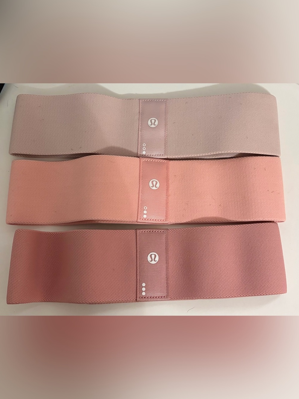 Lululemon Resistance Bands
- 3 Intensity